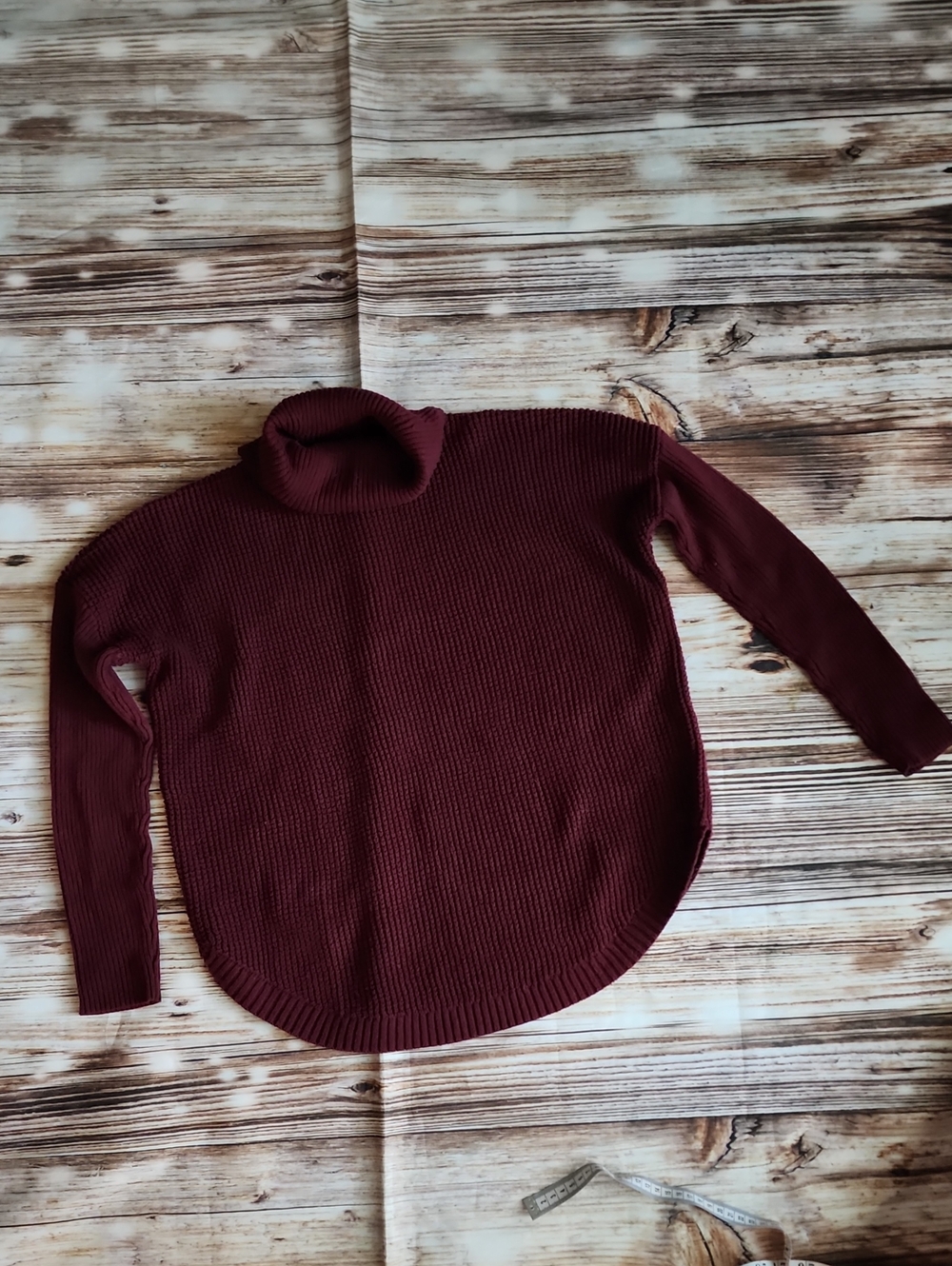 Michael Kors Burgundy Turtleneck Sweater